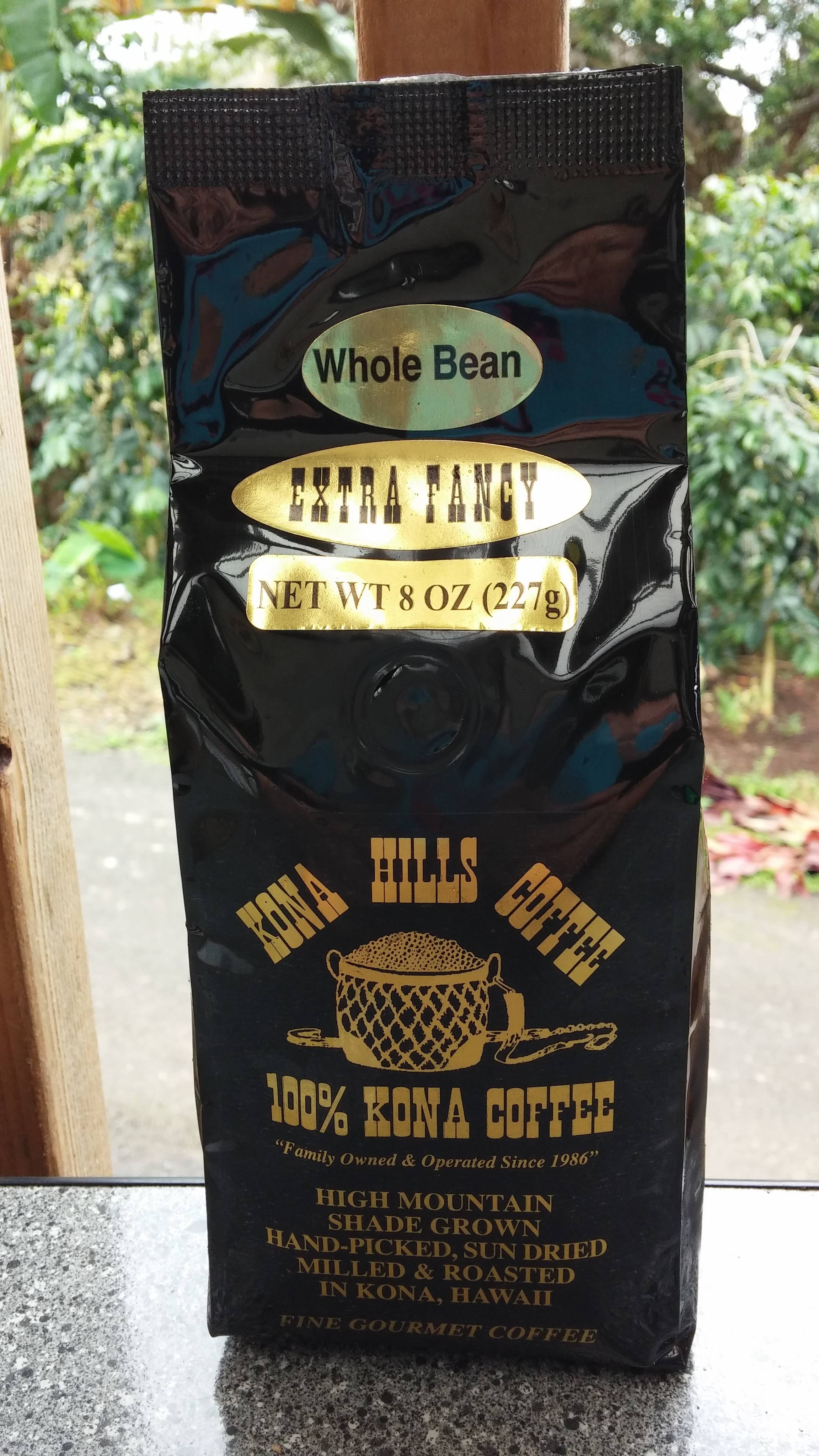 コーヒー Hona Hills Coffee 100% Kona Coffee 8oz 100% KONA COFFEE | KONA HILLS COFFEE LLC